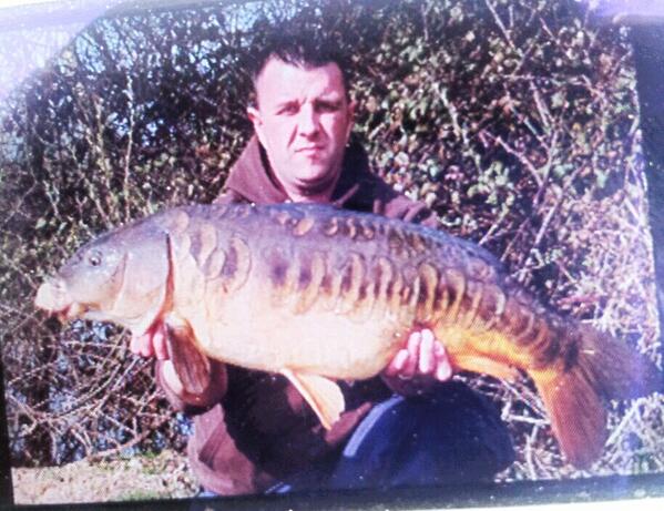 Another top and stunning looking fish for me out of the match pit yesterday 22lb linear. Keep them coming!!