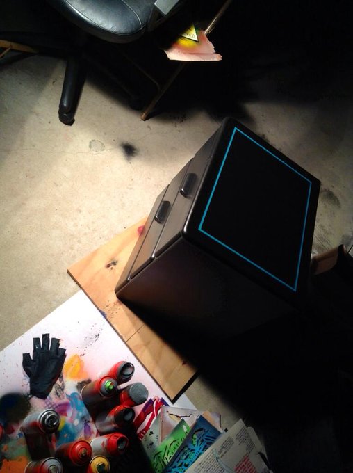 Revamp on this night stand turned out better than expected... Yay.. http://t.co/gYYPSUcII1