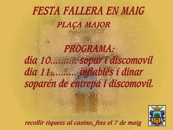 Festa de germanor! No seu pergau!