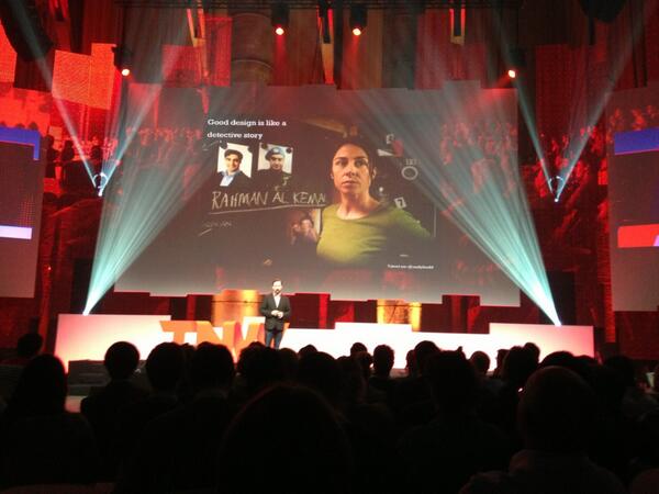 bertrandcarton's tweet image. Sarah Lund used as good example for how to work with design #tnw2013 @andybudd