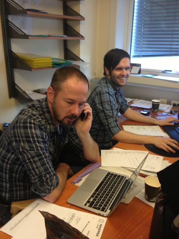 Corporate uniform at @NordicApproach <a href="/wennersgaard/">Morten Wennersgaard</a> <a href="/alectwit/">al;ec</a>
