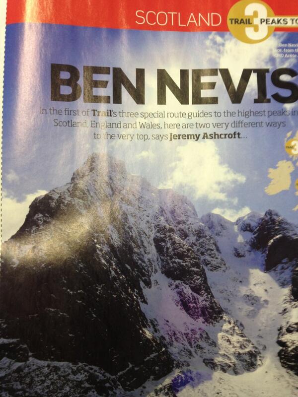 I didn't realise Ben Nevis was so big. Big gulp!! #threepeakschallange #justdoing2013 #millionmakers