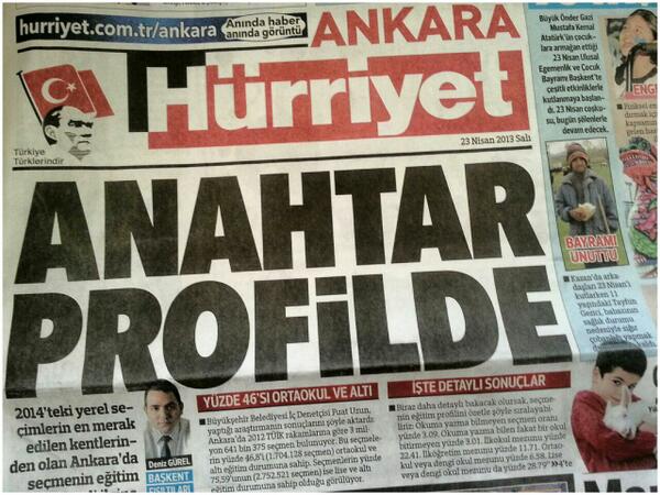 ANKARA SEÇMENI EĞİTİM DURUMU OKUMANIZI TAVSİYE EDİYORUM. hurriyet.com.tr/yazarlar/23108…