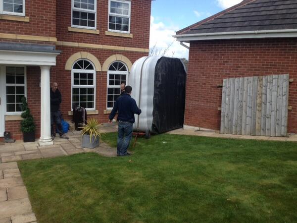 SpaMate's tweet image. Spa relocation for Mr &amp;amp; Mrs Alcock