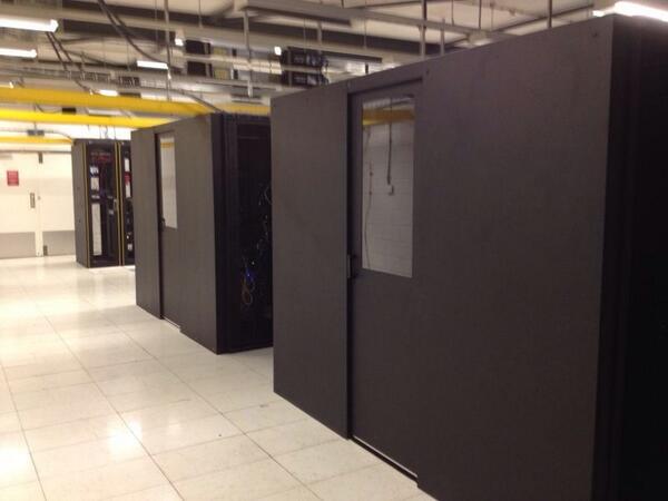 datahousedc's tweet image. New cold-corridor #serverracks for #colocation have been installed at #datacenter The Hague
