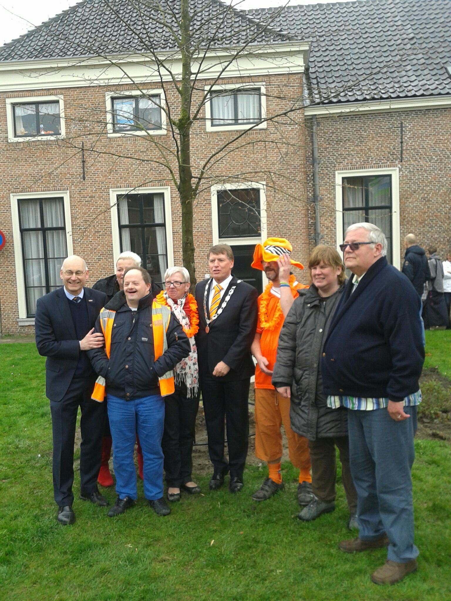 Kroningsboom geplant bij de Nederhof