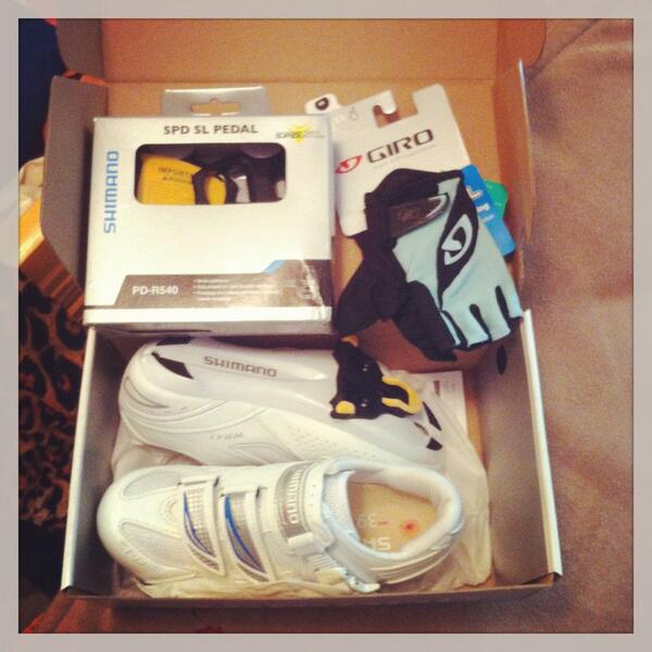 caseylwagner's tweet photo. New biking loot! http://t.co/9FEVyVuoCE