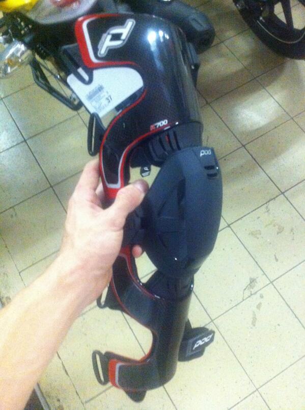 Thank you  @FoxSouthAfrica for my pod knee braces! They are too comfortable for words:) legends!