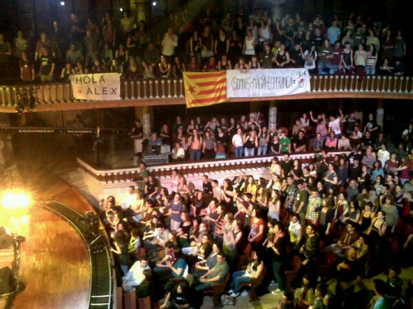 Anna_Quer's tweet photo. Gran concert de @txarango al Palau de la Música! http://t.co/597hOAsgc9