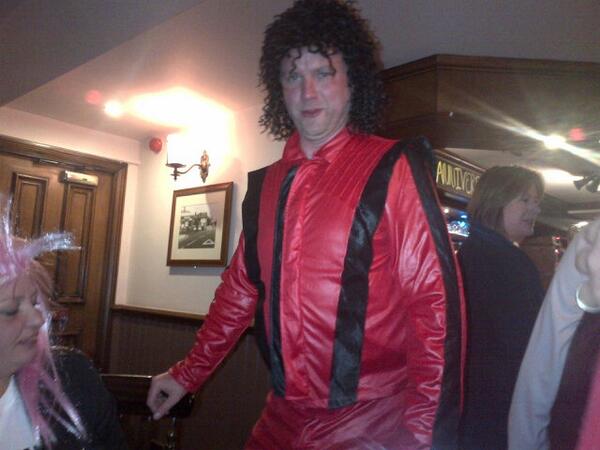 Amycharllotte's tweet photo. Michael jackson? Lol #80'sfancydress! http://t.co/RwslkzCUkq