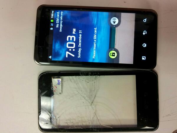 DataStreamPlus's tweet image. G2x screen repair