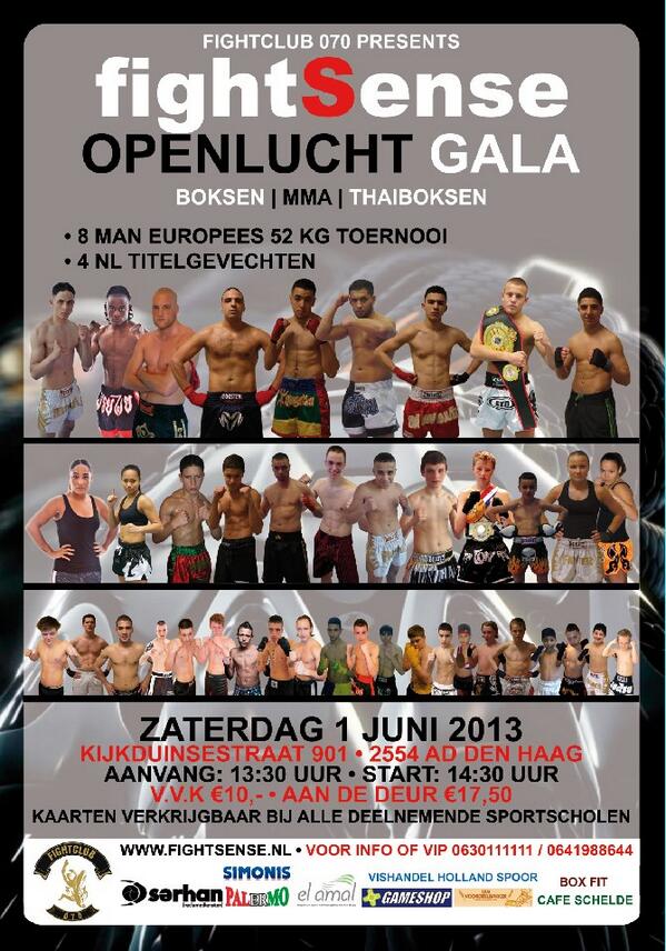 lenouarr's tweet image. Ik heb 3 kaarten nog voor FightSense OPENLUCHT GALA http://t.co/LUCgSyEVW9, RT en maak kans! #liefhe
