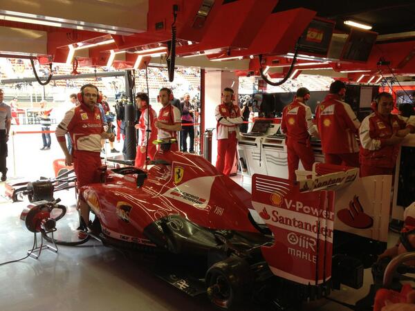 En Ferrari ya han ...