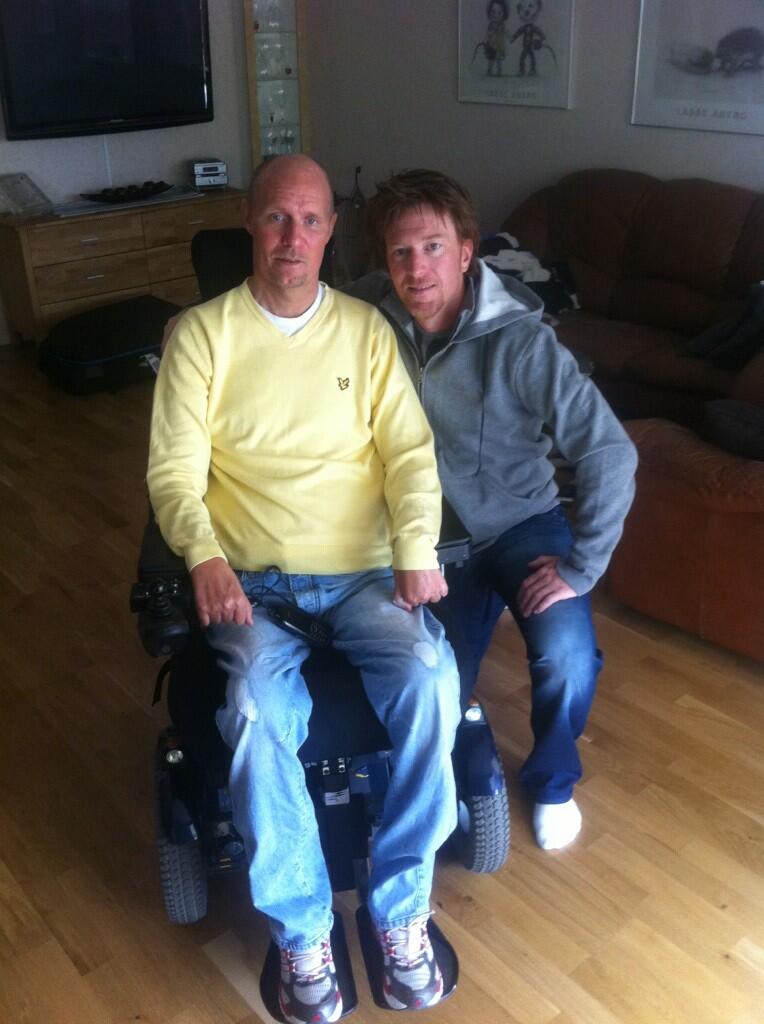 Per Jonsson (z lewej) i Jason Crump (z prawej).