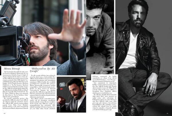 Guest Dergisi 11. Sayı Ben Affleck yazım sayfa 3-4