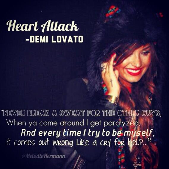 MelodieHermann's tweet image. Voilà celui de Demi. (: #HeatAttack. Avis? :3