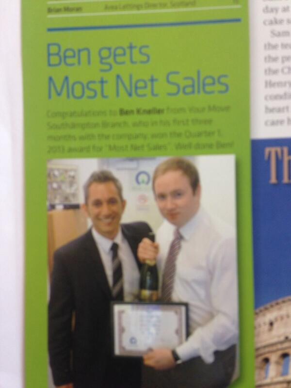 stevegpompey's tweet photo. @BenKnells your famous... Well done mate... http://t.co/BNQfxAV3zn