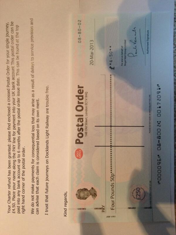 TubeRefund's tweet image. DLR refund using the tube refund app. Love it!