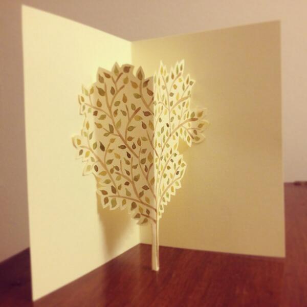 EleanorMLDesign's tweet image. My new pop up card!