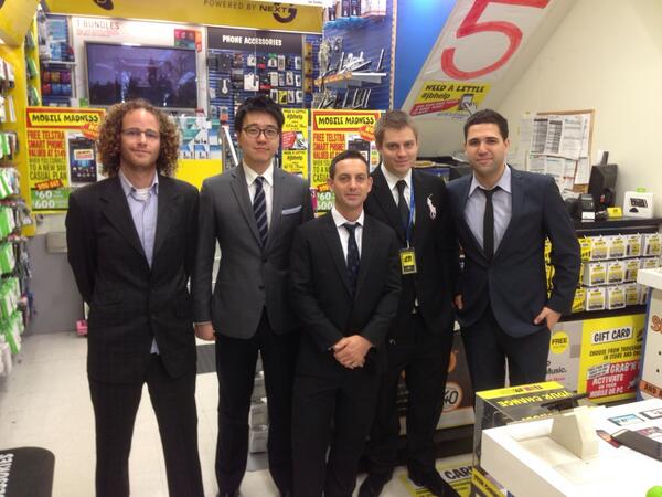 StuW_JBaus's tweet photo. The Team @JBElizStTelco are ready to help you find a phone that will "Suit" your needs. @JBHiFi http://t.co/reerkvqEjR