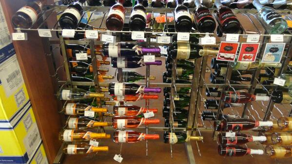 LQStoreDesign's tweet image. Amazing store needed more packout for wine, simple fix with upgraded gondola shelving for high end look. Before photo