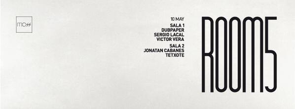 Este Viernes 10 de mayo, estreno de Room 5 en Moss Club!