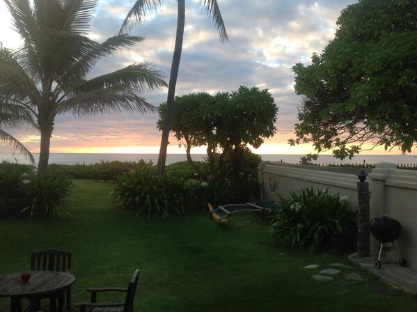 networkmaster's tweet image. You know it's a beautiful sunrise when family members are up to see it and don't have to be up at 6 am.