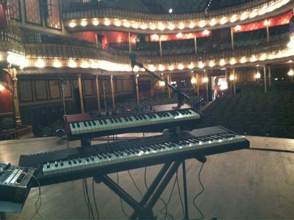 ericfinland's tweet photo. Hittin in Meridian MS with The Blues Bros tonight.  With @nordkeyboards http://t.co/bUhnIxBSkc