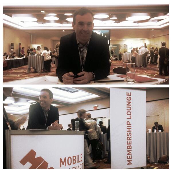 MMAglobal's tweet photo. Feel free to stop by our membership booth and talk to John, (@jgrifferty) about our membership benefits! #MMAF2013 http://t.co/0vL9YspNN4