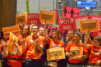 Historic gay marriage bill passes the Minnesota House 75-59, the Senate is expected to take up the vote on Monday.