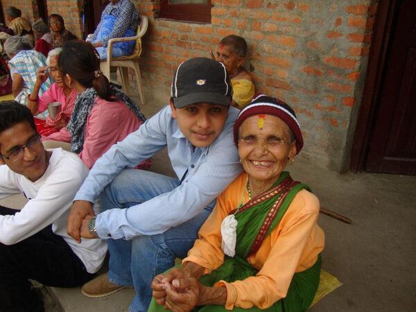 EvanKubicek's tweet image. @theCloudFactory #cloudworker One of our teams visiting with Senior citizens in Nepal.