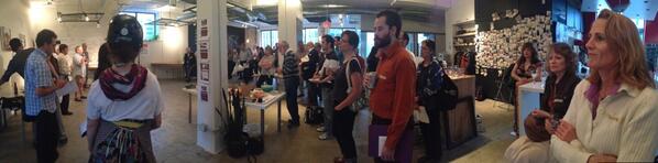 CelesteCote's tweet photo. Great turnout at tonight's #3i summit at @HubOttawa. Some neat projects being presented! http://t.co/V4OlCRgQwS