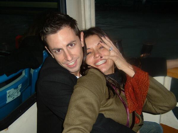 ANTMVH1's tweet photo. OG #ANTM judges @xoEricNicholson and #janicedickinson clowning on the back of a boat in Venice, Italy #ANTM2 #tbt http://t.co/XBBsq83o7w