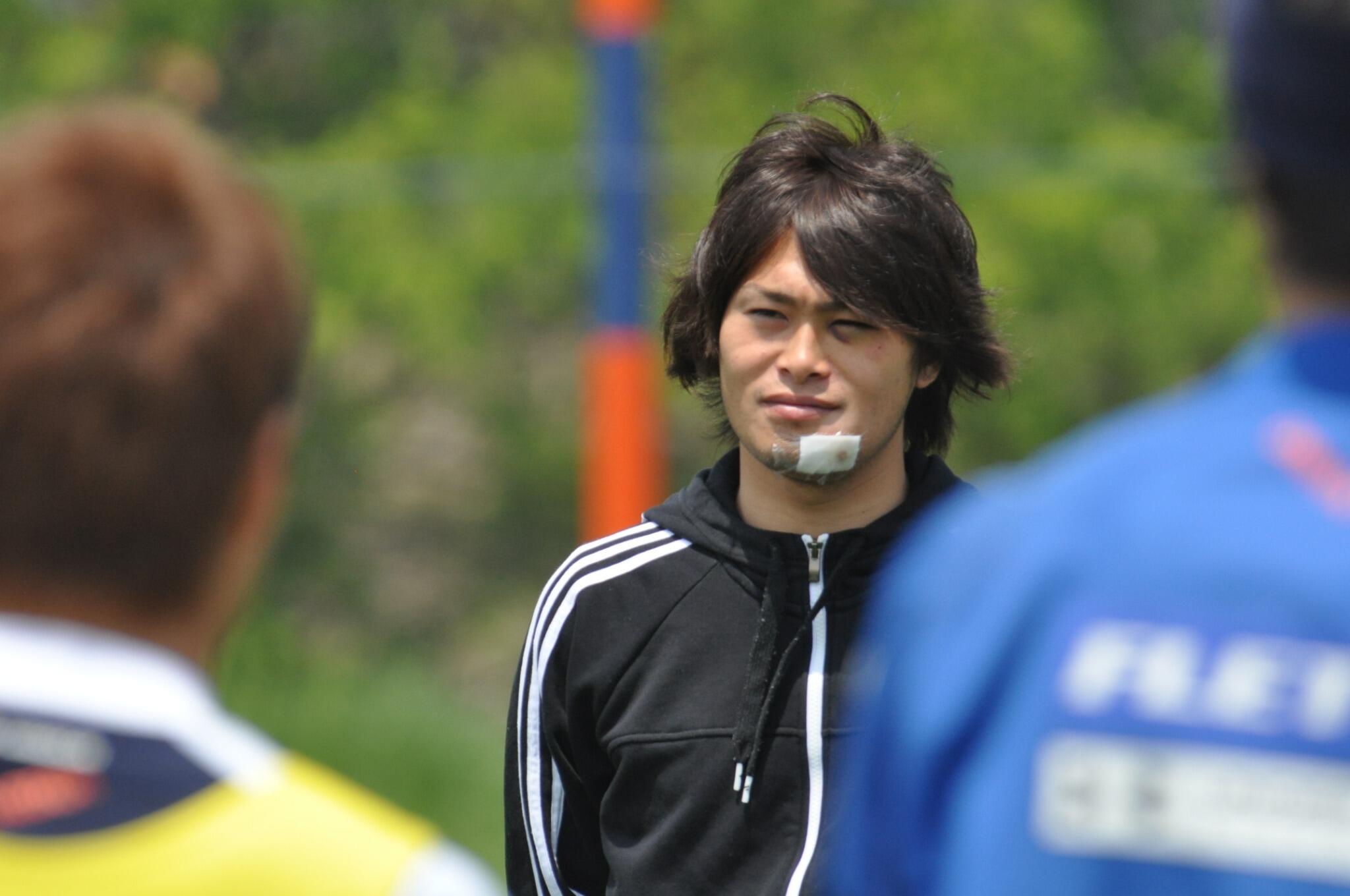 大宮アルディージャ 公式 富山選手が負傷後初めてアルディージャ練習場で元気な姿を見せてくれました サポーターのみなさんにはご心配をおかけしましたが この様にみんなの前で話が出来るまで回復しましたので どうか安心してください 富山 Ardija