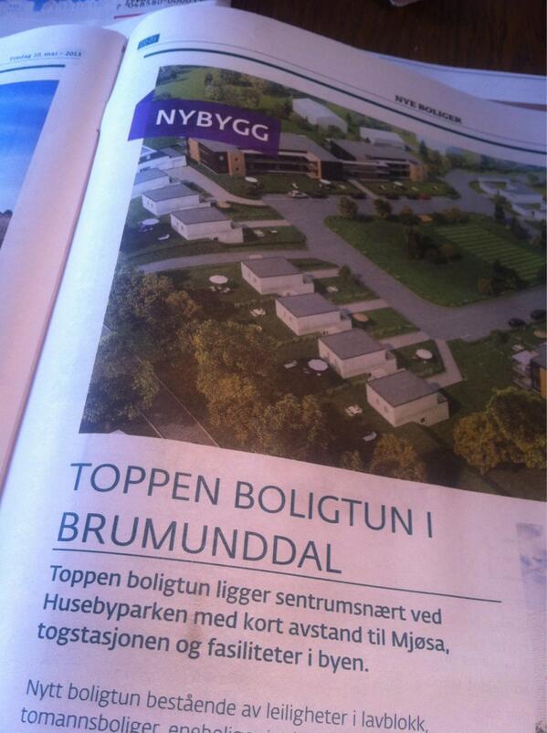 rammsalbu's tweet photo. Nice try fra Brumunddal i BTboligmag i dag. Nu må vi virkelig få fart i boligbyggingen her @filiprygg @DrevlandH http://t.co/ps1D5WEy8t