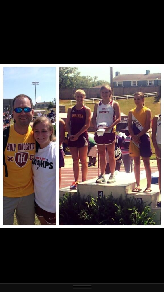 HIES_StudentCo's tweet image. Congrats to our STATE CHAMPION #poltvault #shecanjump