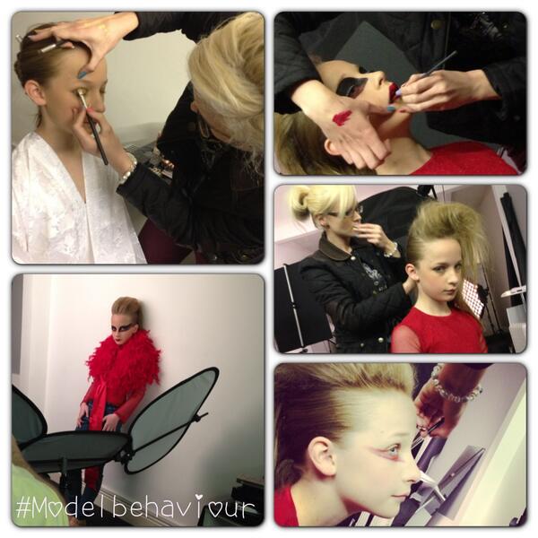 model_ella's tweet image. #modellife #mua #backstage