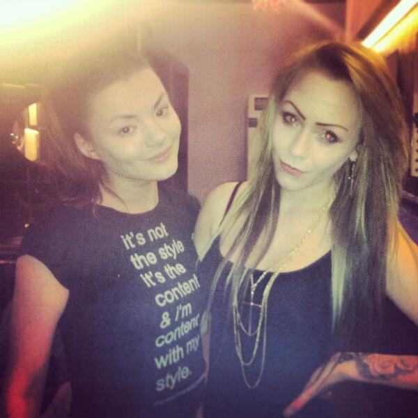 JessikaWiper's tweet photo. Too much love for this lady #nightsout http://t.co/tl3Q0luMsK