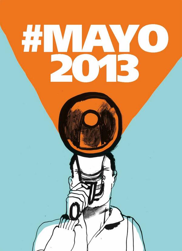 Este domingo nos unimos a las mareas, porque otro mundo YA está en marcha #SíSePuede12M #Mayo2013 #MayoGlobal