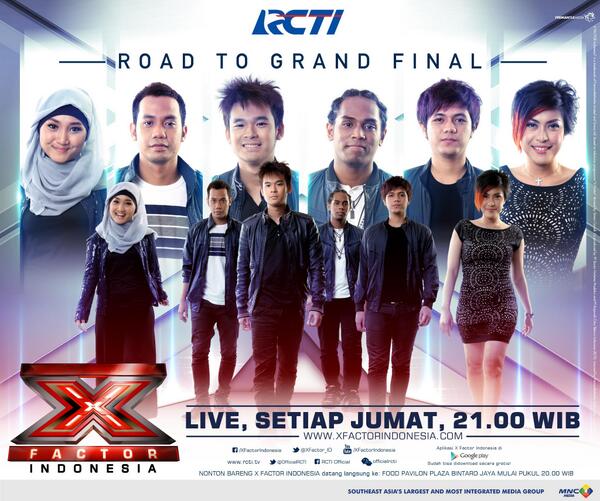 XFactorID's tweet photo. 30 MENIT LAGI! #XFRoadToGrandFinal akan kita saksikan di @OfficialRCTI. Jangan terlewatkan semenit pun! :) http://t.co/sdNbADKmdI
