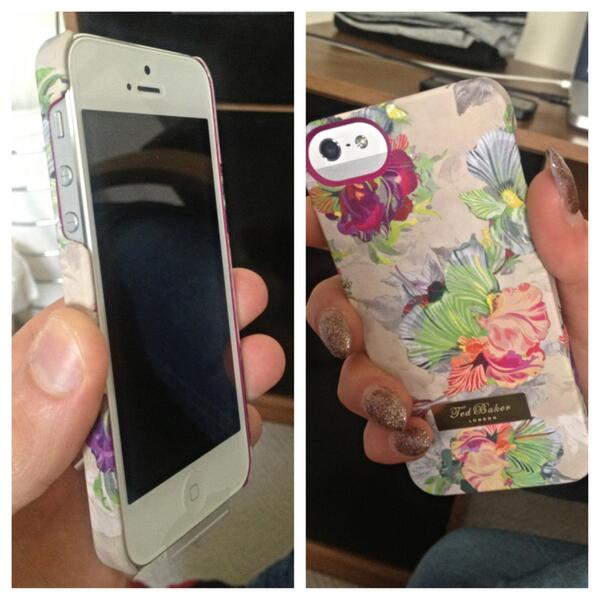 VictoriaGoody's tweet photo. iPhone 5, don't mind if I do! #picstitch #birthday #tedbaker http://t.co/isdci6Rw3I