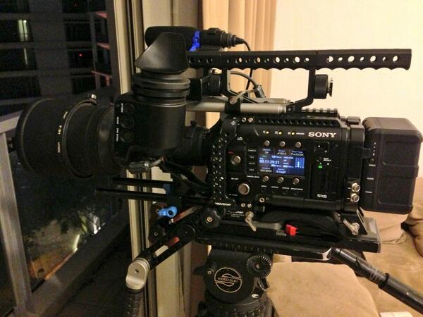 Nothing better than weaponising your #F55 on a Saturday night.  <a href="/SonyPro_AP/">Sony | Professional AP</a> <a href="/SonyProUSA/">Sony Professional | US & Canada</a> <a href="/SonyProduction/">Sony Production</a>