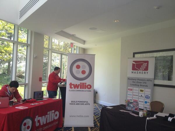amit's tweet image. . @Mashery &amp;amp; @twilio rocking it out at #MoDevUX