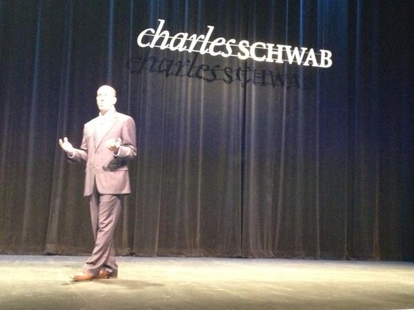 At the Charles Schwab groundbreaking!