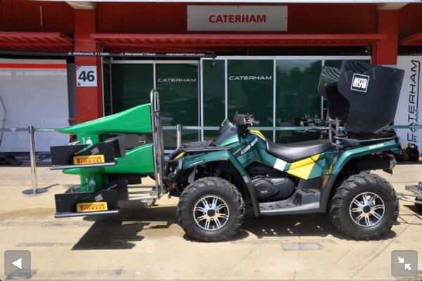RT @leighmurphy1987: @danjomurray did you the new upgrades on the caterham car ? #lol >>> all weather tyre strategy...
