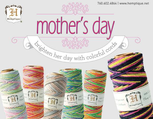 HemptiqueTime's tweet photo. Happy Mothers Day to all the wonderful mothers around the world!
 We Love You! http://t.co/b5kebRKzkm