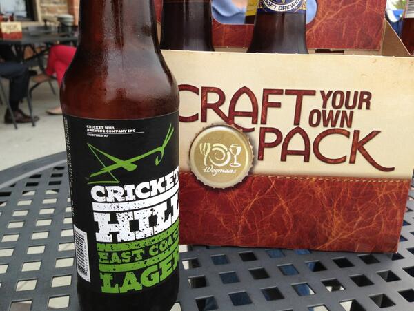 HydraBrewing's tweet photo. Perfect way to start the weekend!! #drinkbeer @Wegmans http://t.co/L6Myp3kHX4