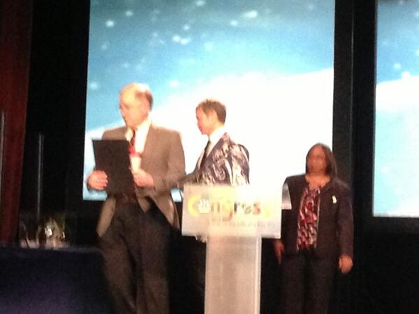Way to go Bill Schmalle! Congrats on being recognized by the APA @ today's luncheon #paycon - we're so proud of you!