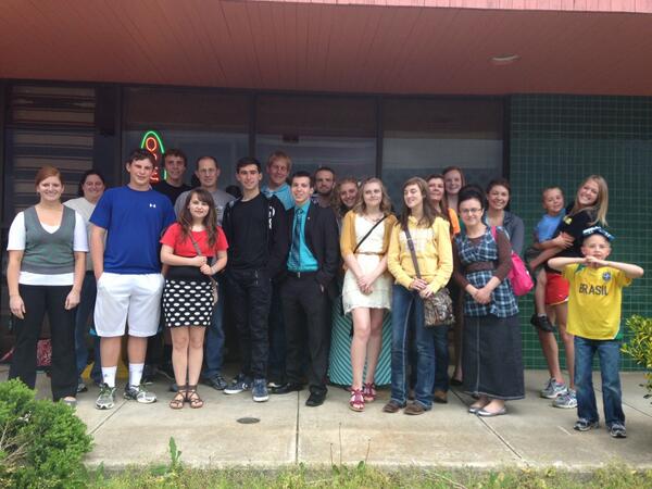 KateSutterLHS's tweet image. Quiz Bowl banquet. We went TO the catering....  #QuizBowl #NerdTeam @KevinGLowery