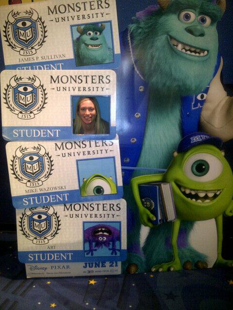 jgates00's tweet photo. Well I always said I'd go to clown college, instead I went with Monsters University #graduate #monsterintraining http://t.co/pclL060asn